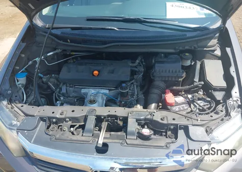 2012 Honda Civic Lx из США, поврежденный, VIN 2HGFB2F52CH503629